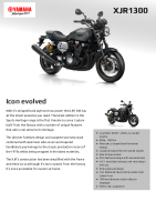 Yamaha XJR1300 - Technical sheet 2016 EN